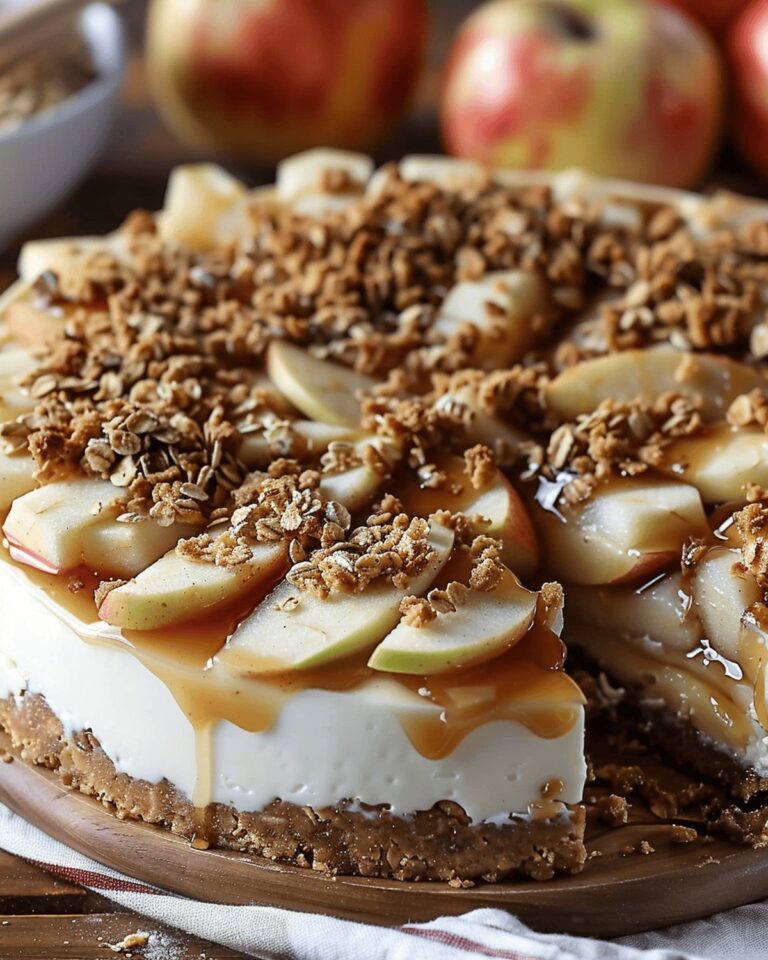 Apple Cinnamon Delight Cheesecake Recipe