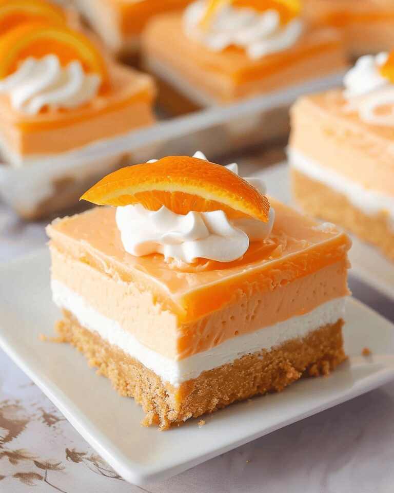 Orange Citrus Delight Bars Recipe