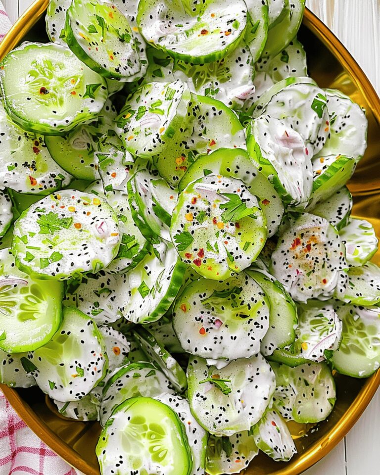 Crisp Everything Bagel Cucumber Salad Recipe