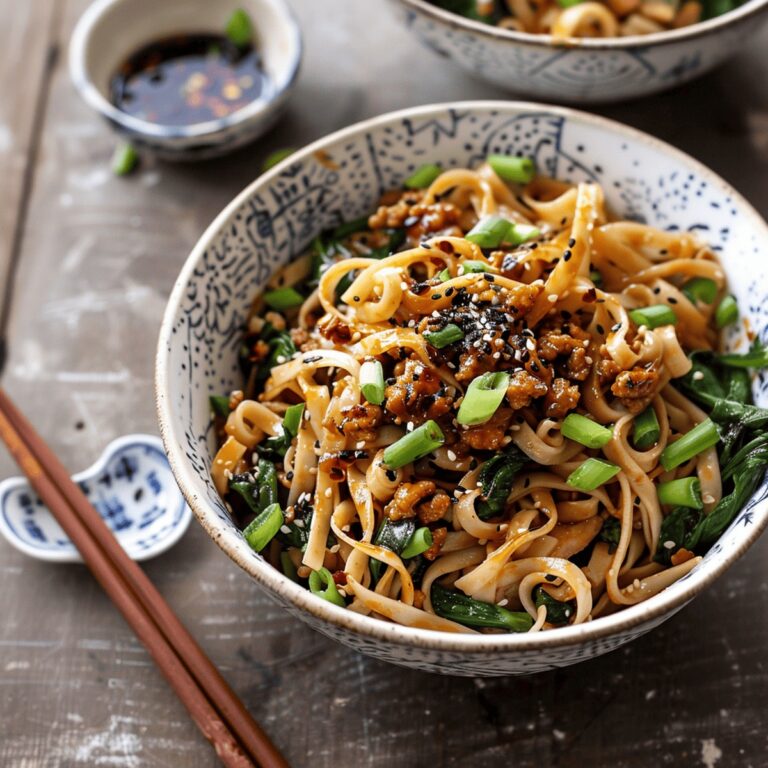Dan Dan Noodles Recipe