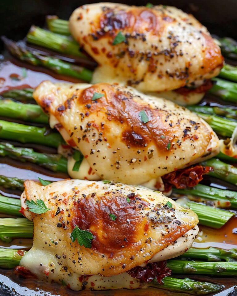 Asparagus And Mozzarella Chicken Delight Recipe
