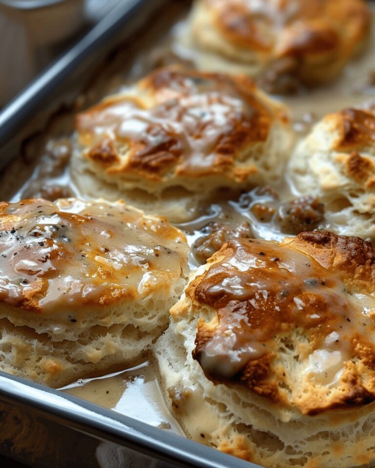 Hearty Sausage Gravy Casserole Recipe
