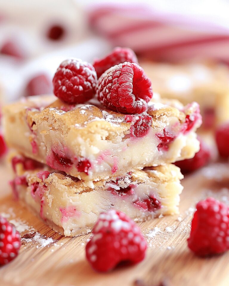 Luscious White Chocolate Raspberry Brownie Recipe