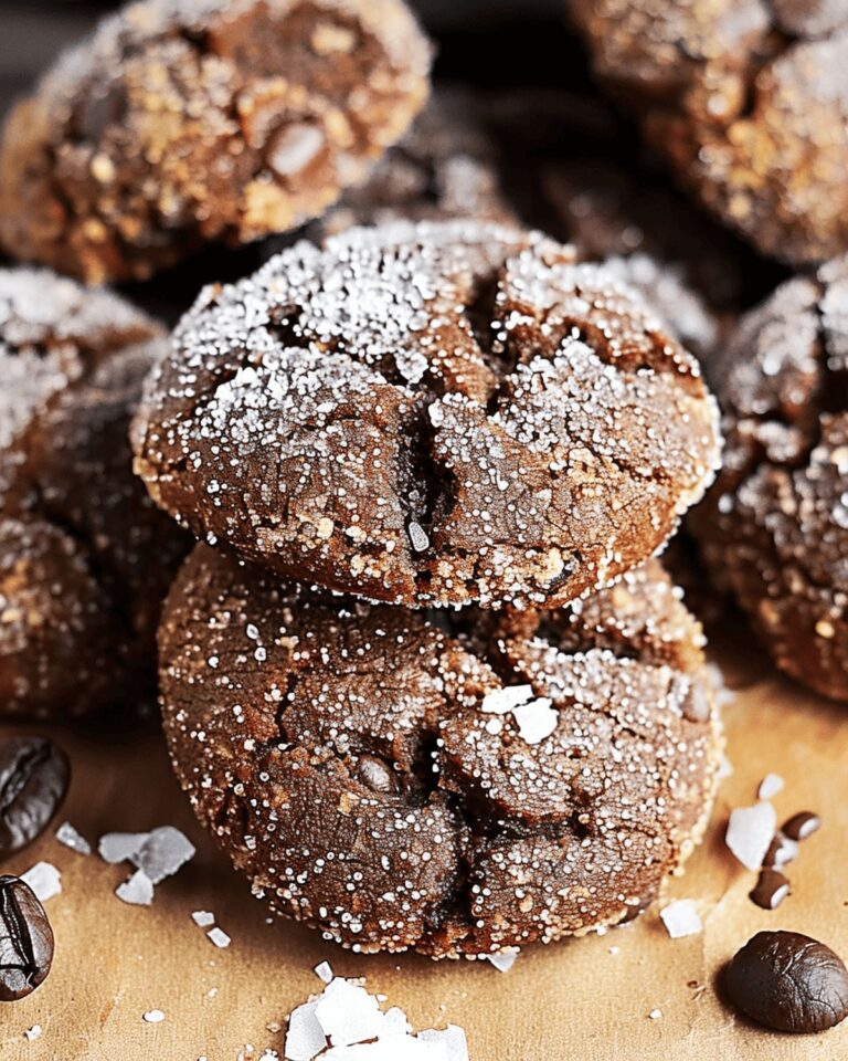 Indulgent Coffee Cookies Recipe
