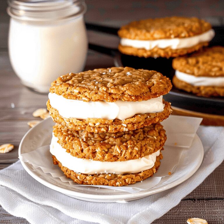 Nostalgic Oatmeal Cream Pies Recipe