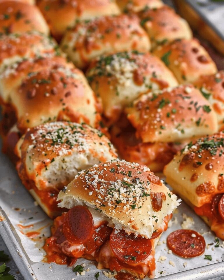 Mouthwatering Pizza Sliders Recipe