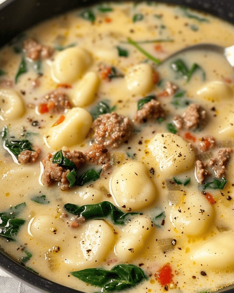 Sausage Gnocchi Delight Recipe