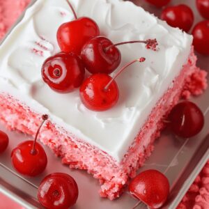 Cherry Jubilee Sheet Cake Recipe