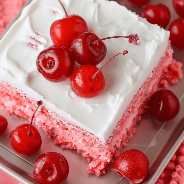Cherry Jubilee Sheet Cake Recipe