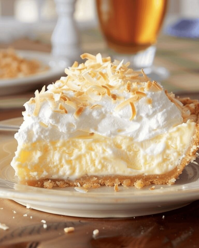Coconut Bliss Cream Pie Recipe