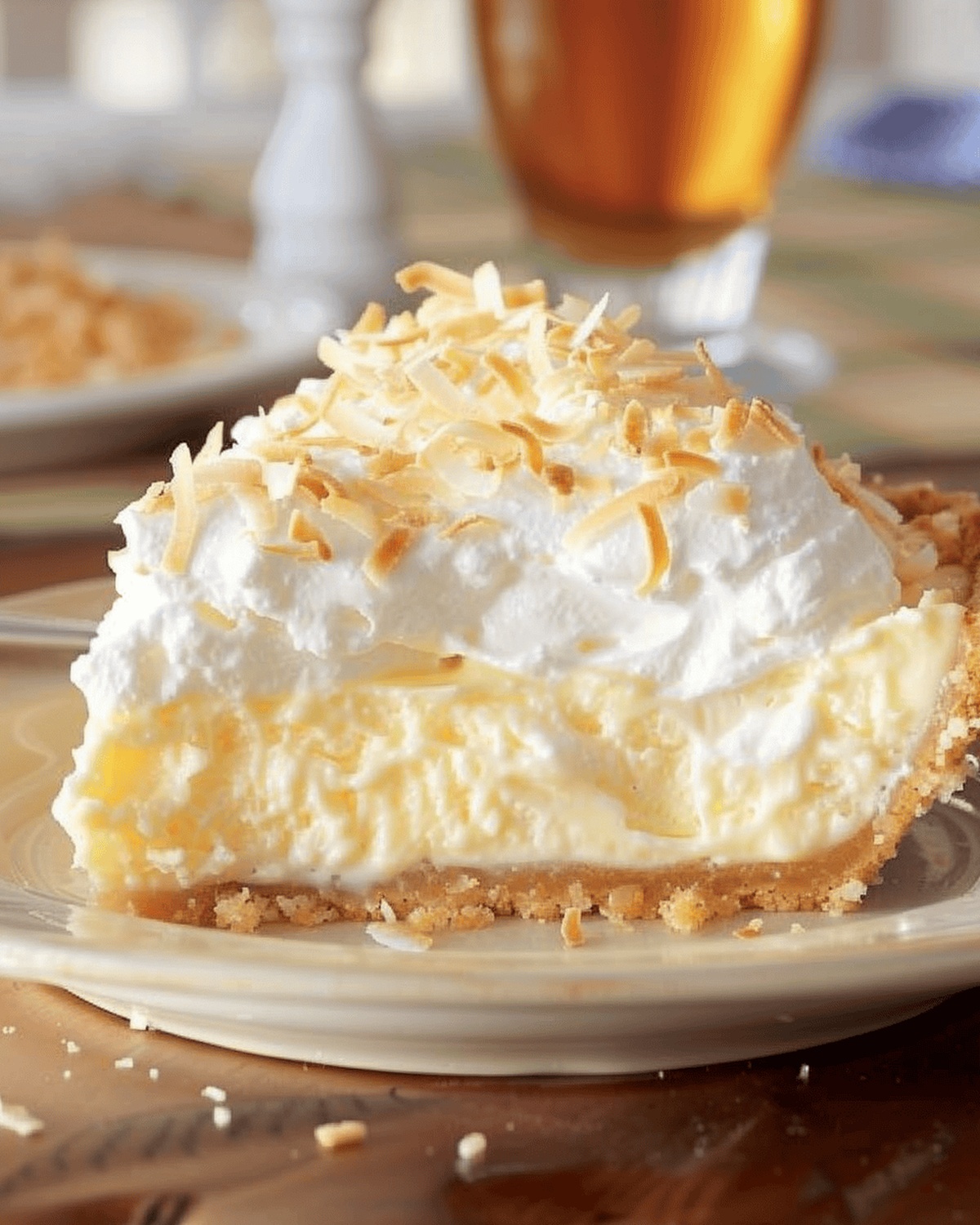 Coconut Bliss Cream Pie Recipe