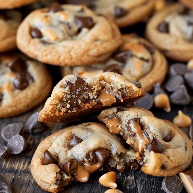 Salted Caramel Chocolate Chip Cookies Recipe