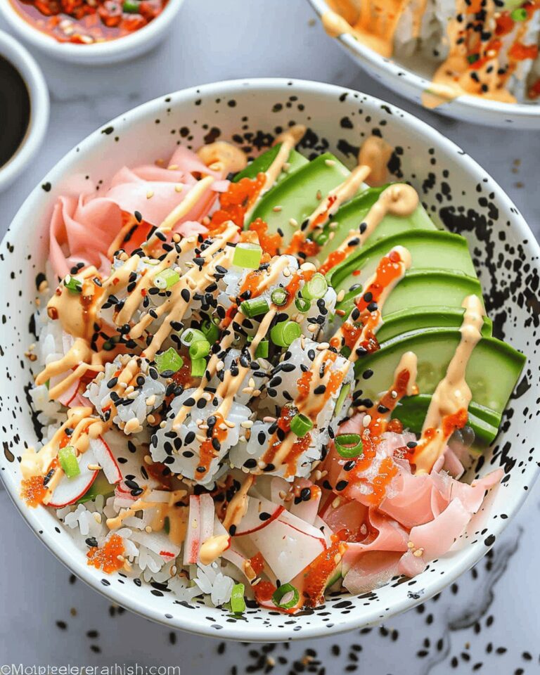 Mouthwatering California Roll Sushi Bowls Recipe