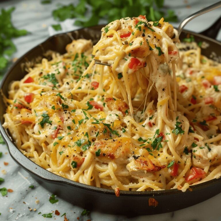 Creamy Chicken Spaghetti Recipe