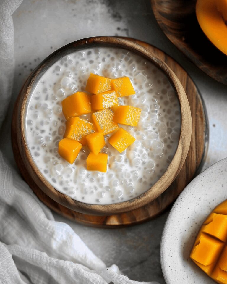 Silky Coconut Tapioca Pudding Recipe