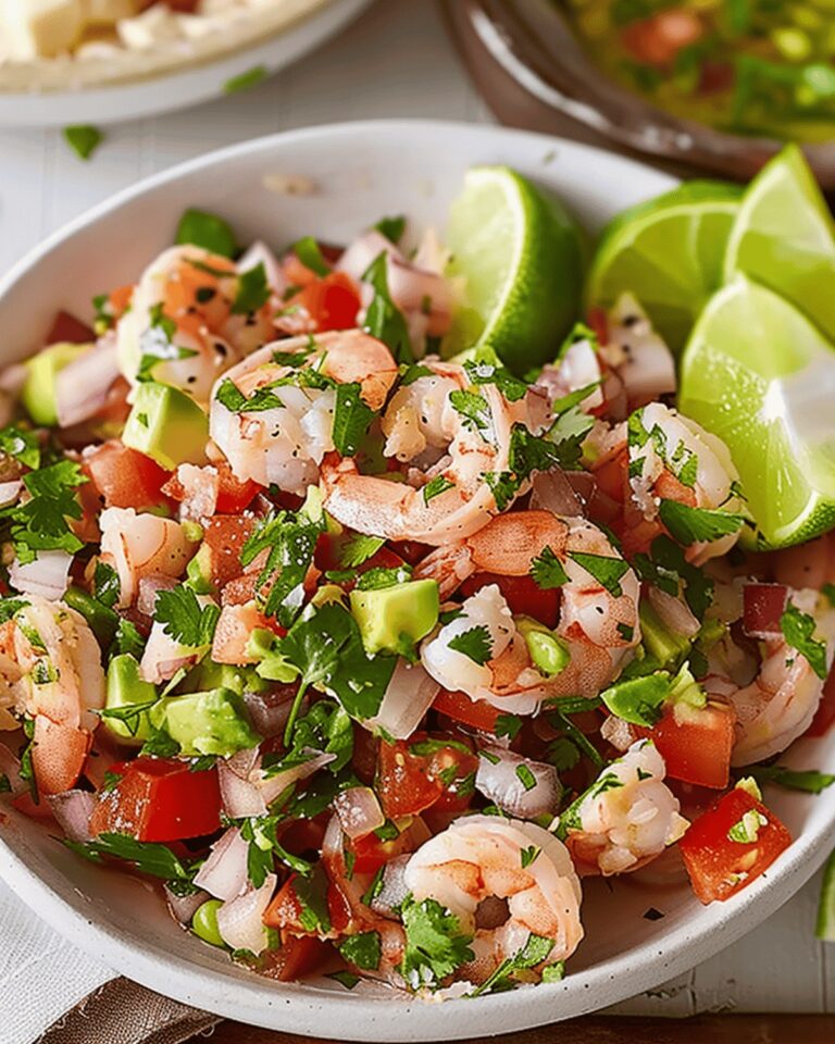 Tangy Shrimp Ceviche Recipe