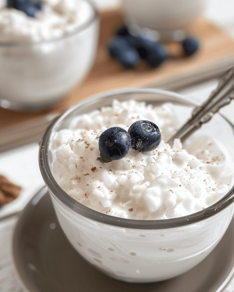 Silky Keto Rice Pudding Recipe