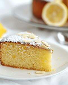 Heavenly Almond, Lemon, And White Chocolate Cake Recipe