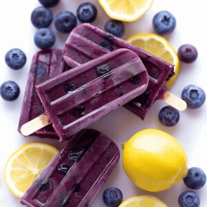Blueberry Lemon Popsicles Recipe