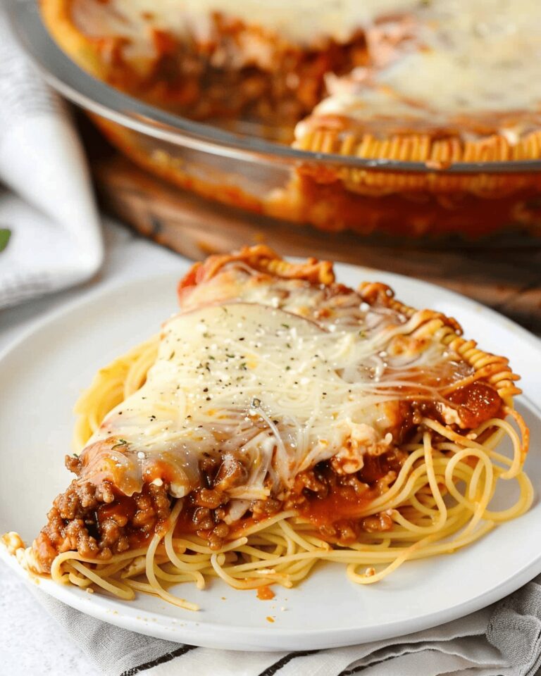 Spaghetti Pie Delight Recipe