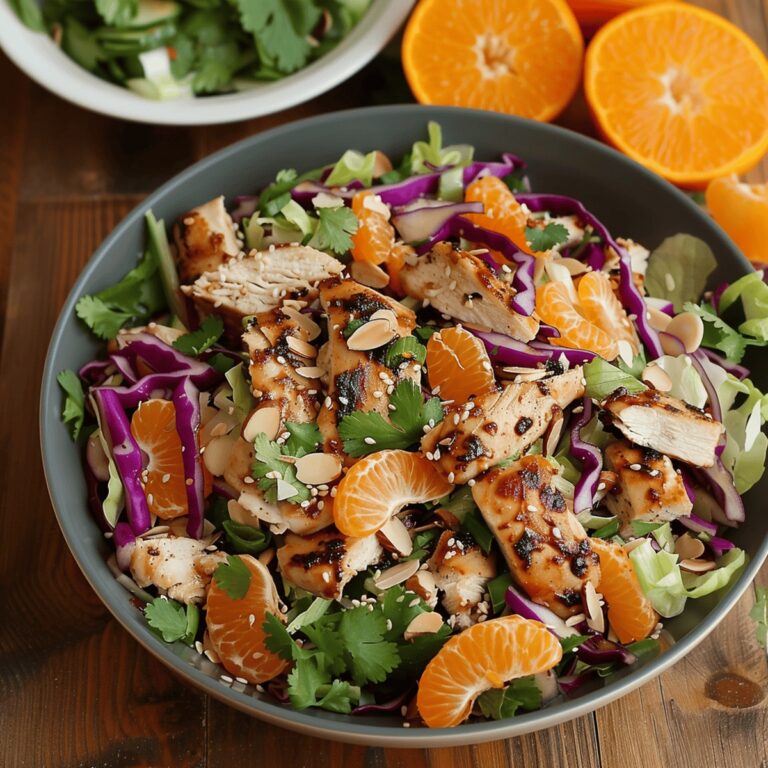 Sesame-Ginger Chicken Salad Recipe