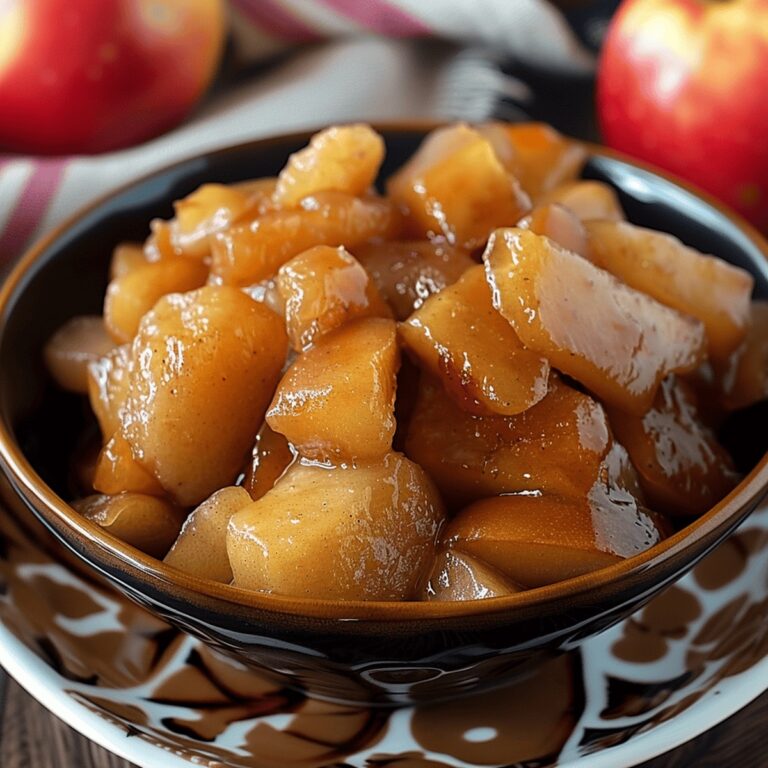 Slow Cooker Cracker Barrel Fried Apples Recipe