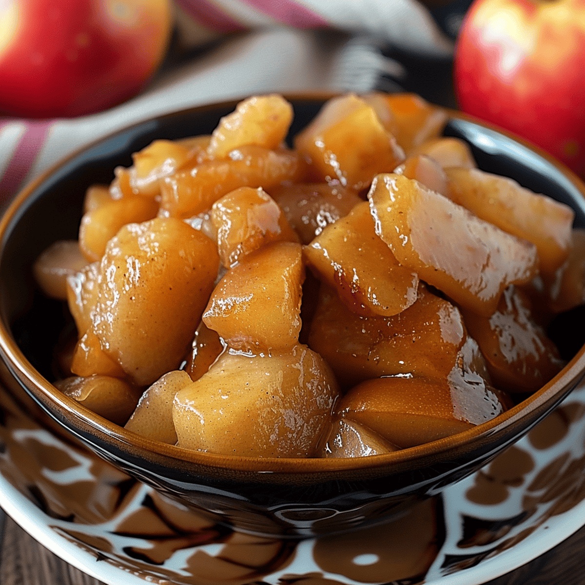 Slow Cooker Cracker Barrel Fried Apples Recipe