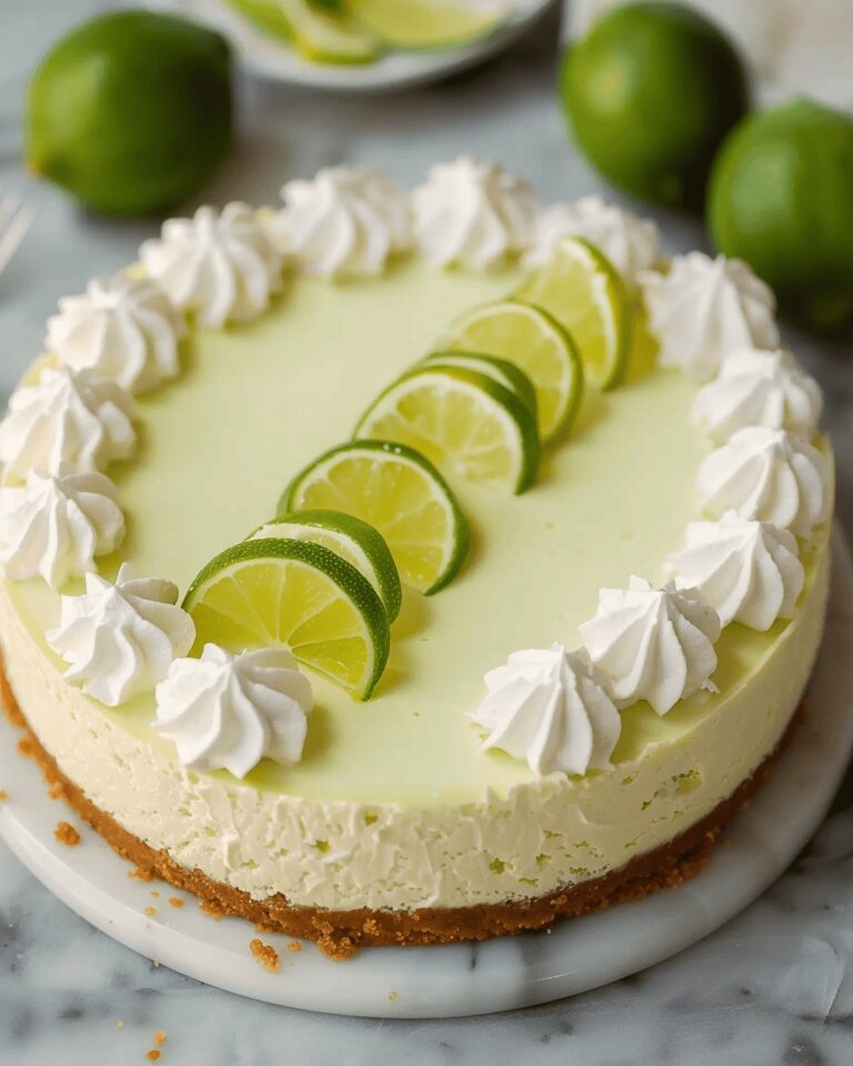 Silky Key Lime Cheesecake Recipe