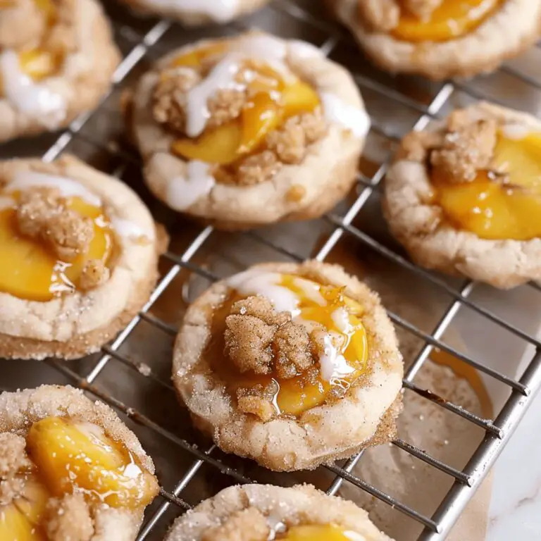 Peach Cobbler Cookies Recipe
