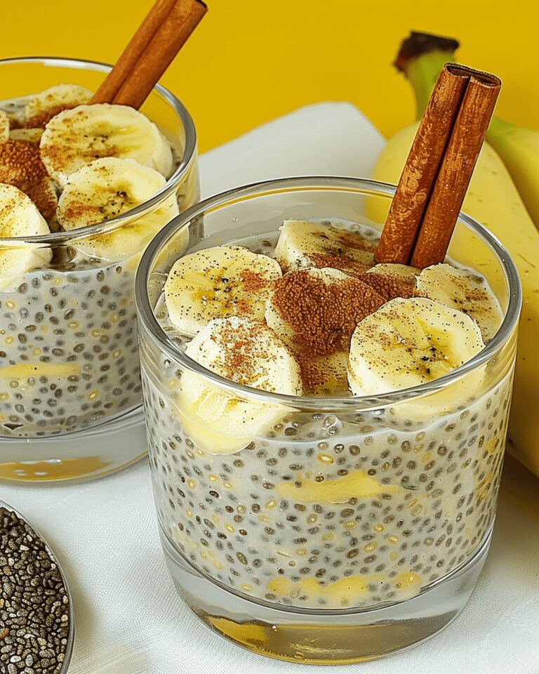 Silky Banana Chia Pudding Recipe