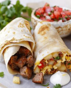 Hearty Burritos Recipe