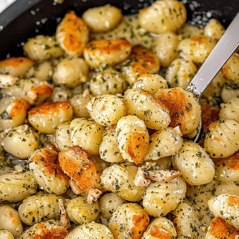 Garlic Butter Chicken Gnocchi Recipe