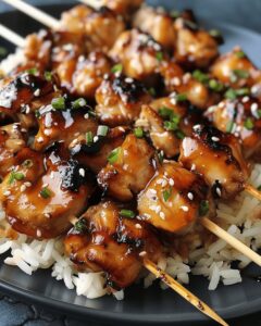 Mouthwatering Teriyaki Chicken Skewers Recipe