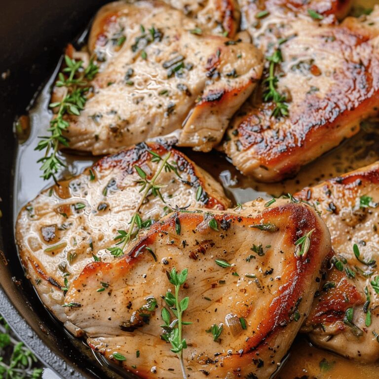 Garlic & Herb Turkey Cutlets Recipe