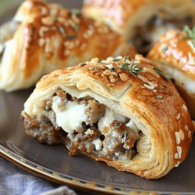Sausage Cream Cheese Crescents Recipe