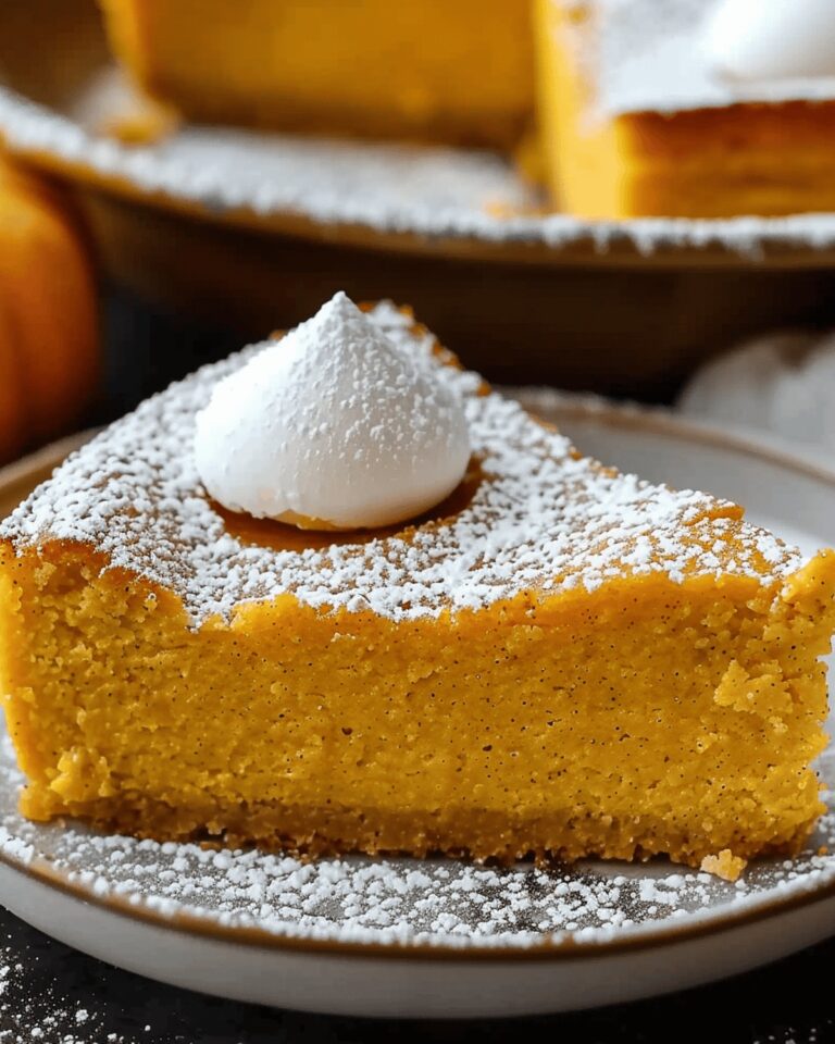Pumpkin Dream Custard Cake Recipe