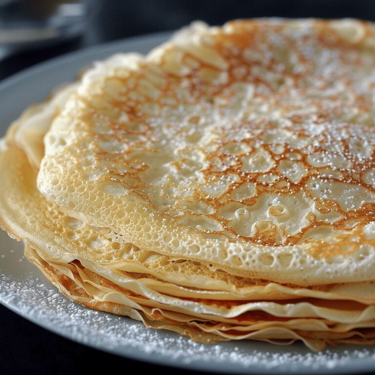 Spanish Style Crepes Recipe