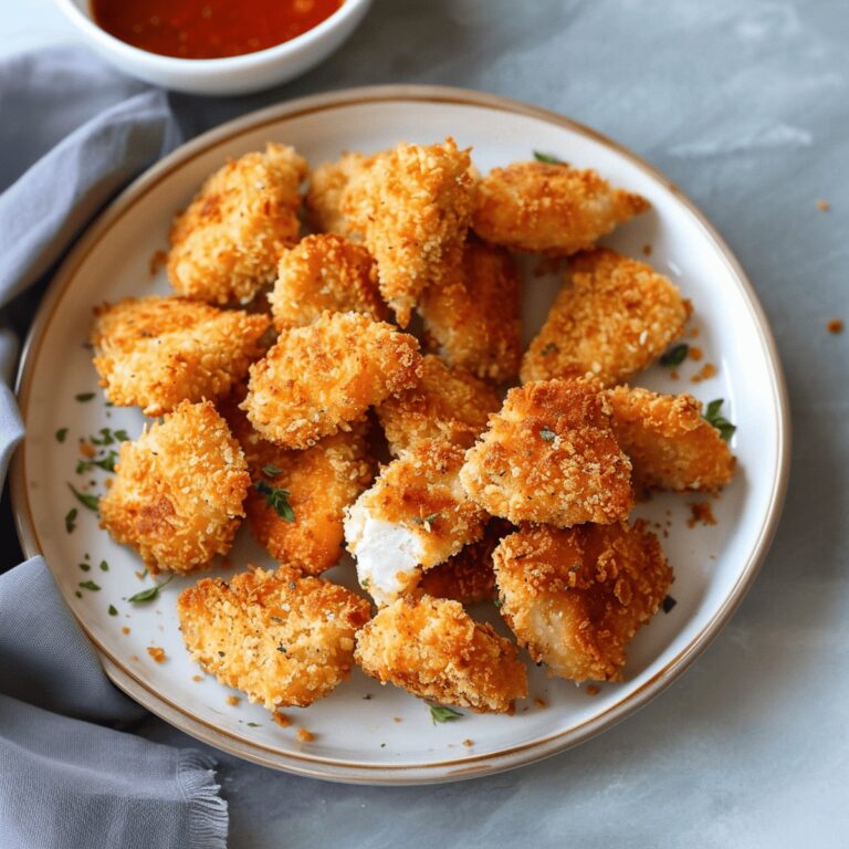 Crispy Homemade Chicken Nuggets Recipe