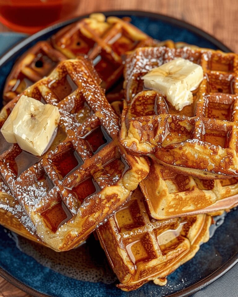 Crispy French Toast Waffles Recipe