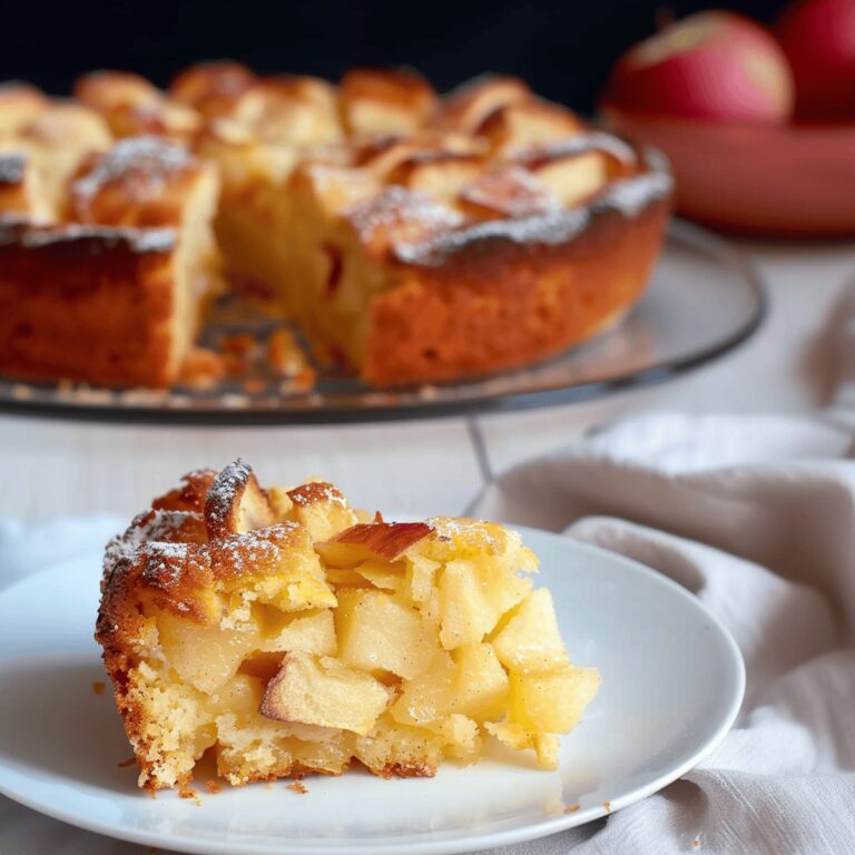Rustic Italian Apple Cake Recipe