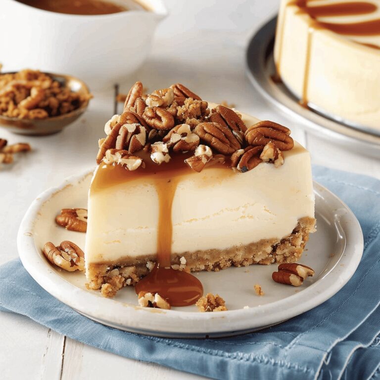 Instant Pot Pecan Cheesecake Recipe