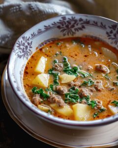 Spicy Italian Sausage Soup Recipe