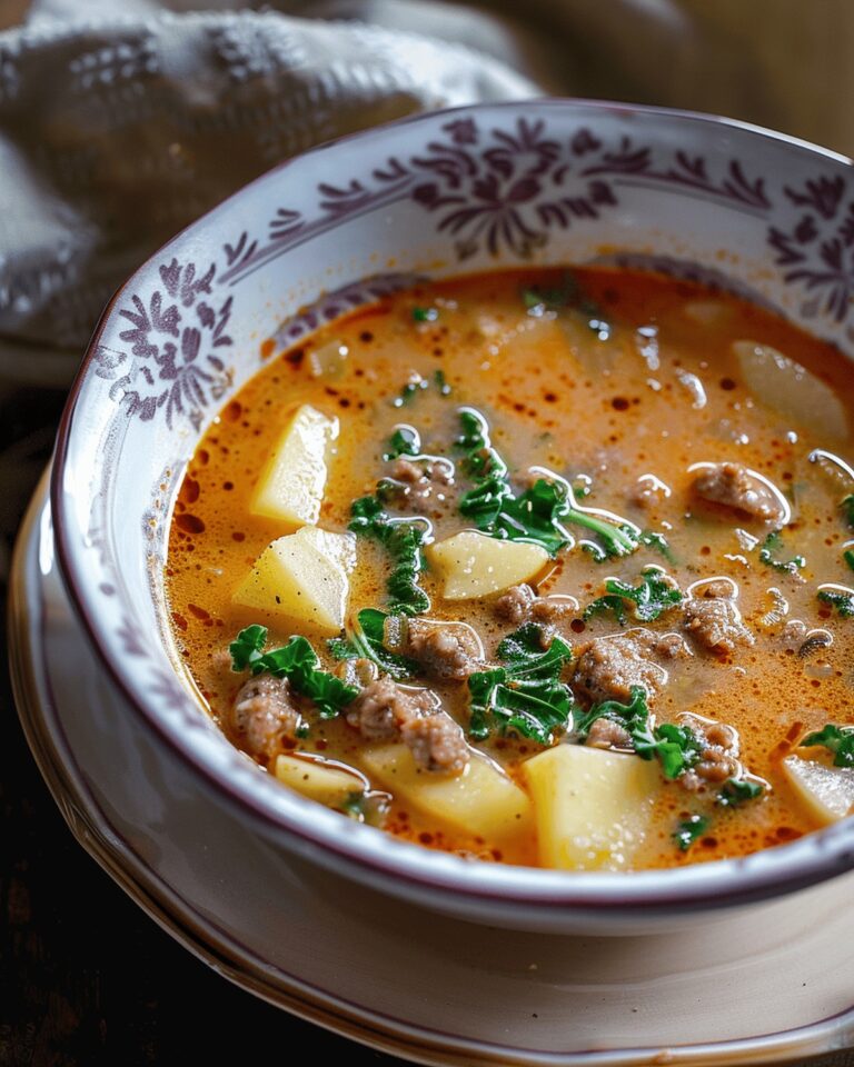 Spicy Italian Sausage Soup Recipe