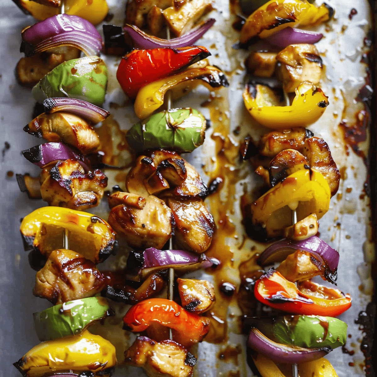 Tropical Grilled Hawaiian Chicken Kabobs Recipe