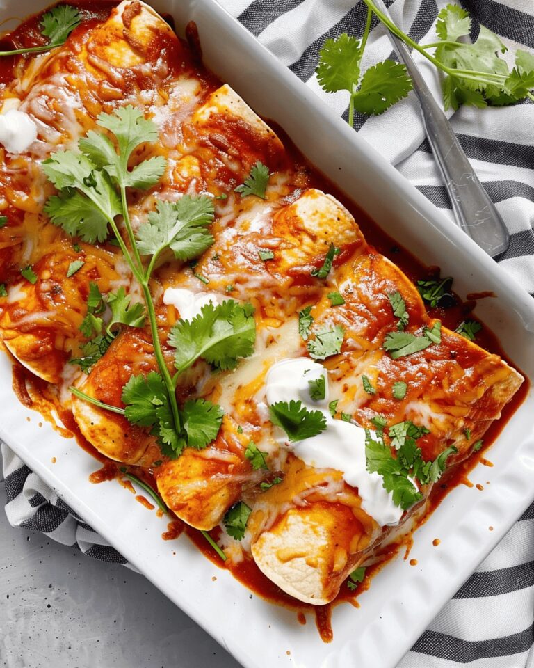 Cheesy Chicken & Goat Cheese Enchiladas Recipe