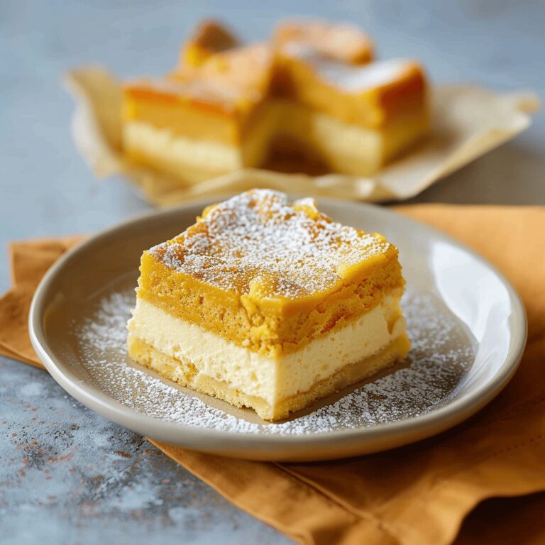Velvety Pumpkin Magic Custard Cake Recipe
