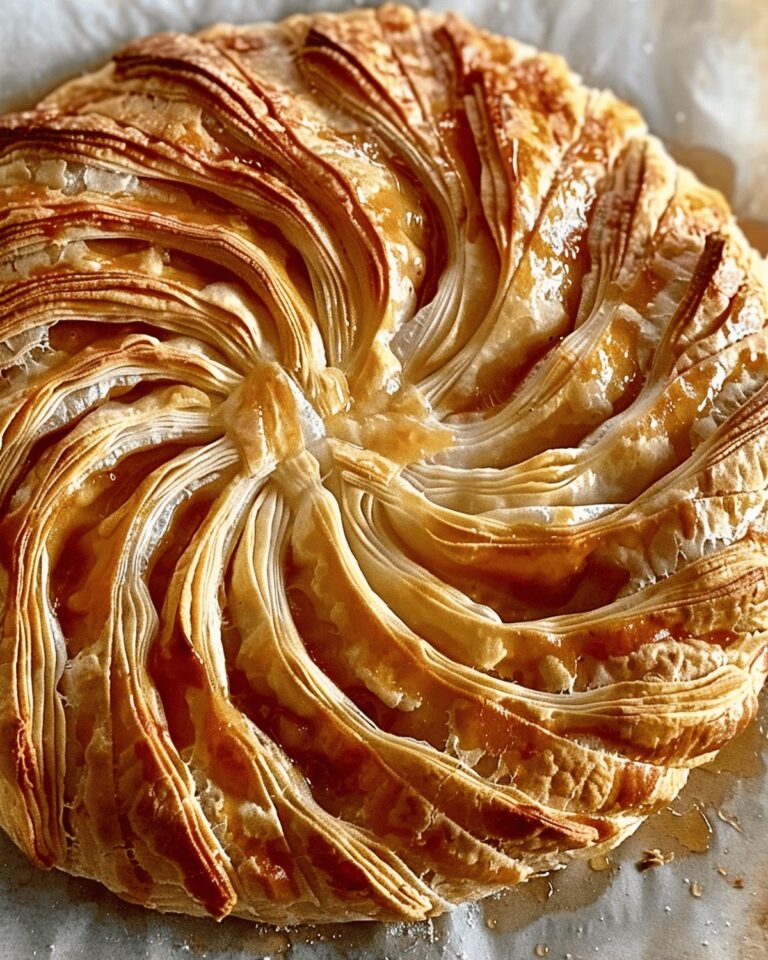 Buttery Praline Puff Pastry Delight Recipe