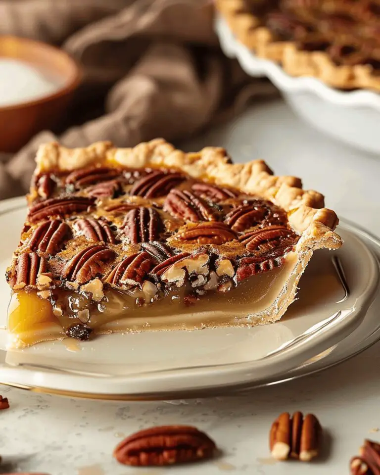 Southern Pecan Delight Pie Recipe