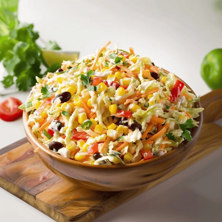 Mexican Corn Coleslaw Recipe