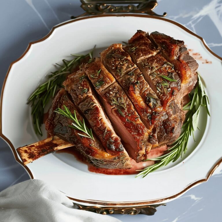 Roast Leg Of Lamb With Garlic And Rosemary Recipe